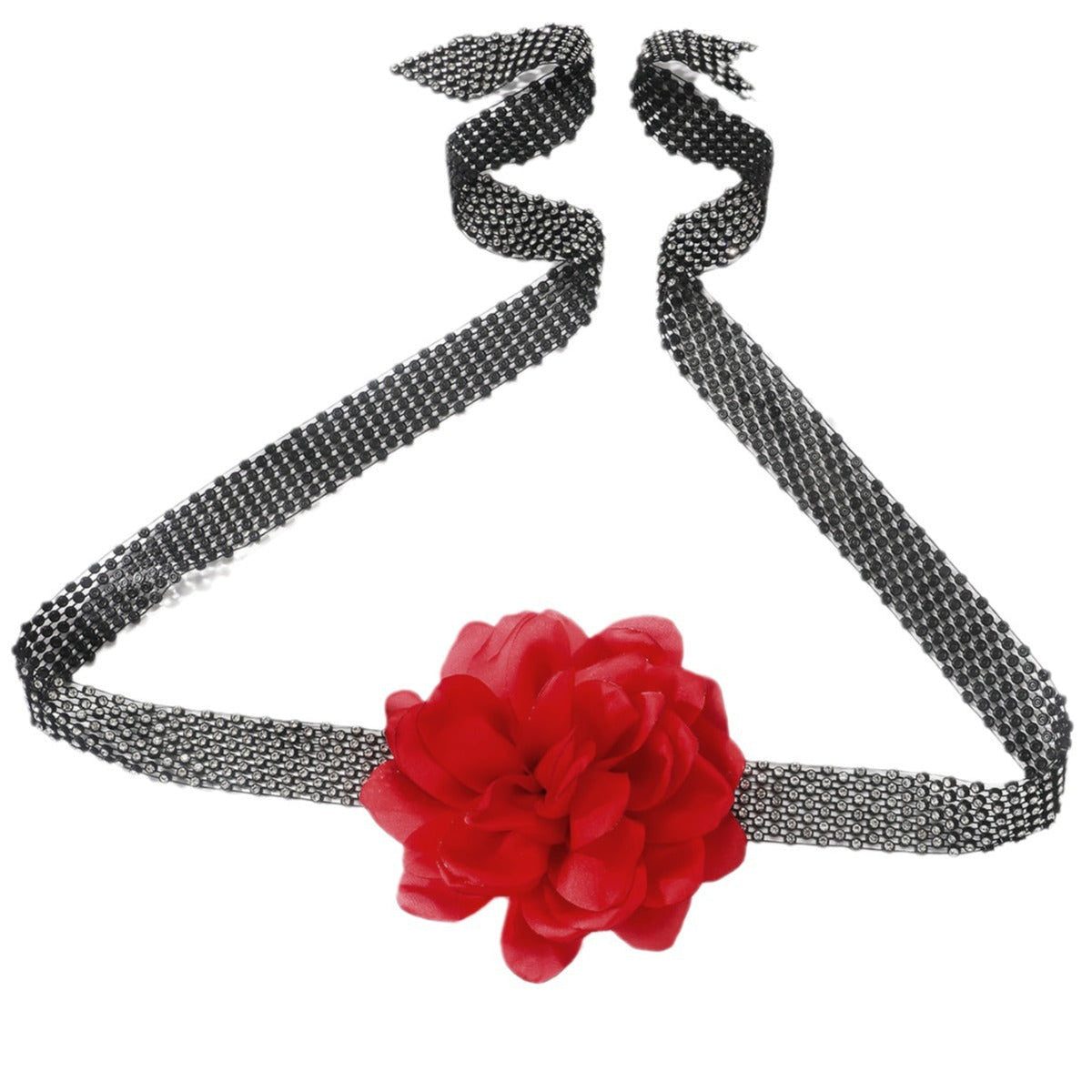 Exaggerated Diamond Mesh Width Dinner Accessories Necklaces