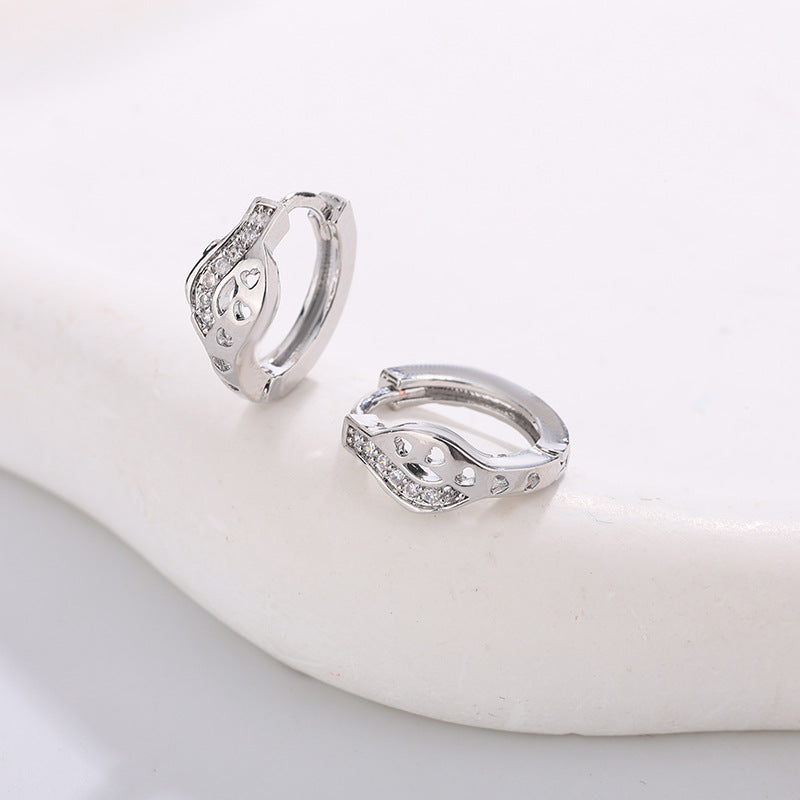Women's High-grade Night Market Style Graceful Ear Clips Rings