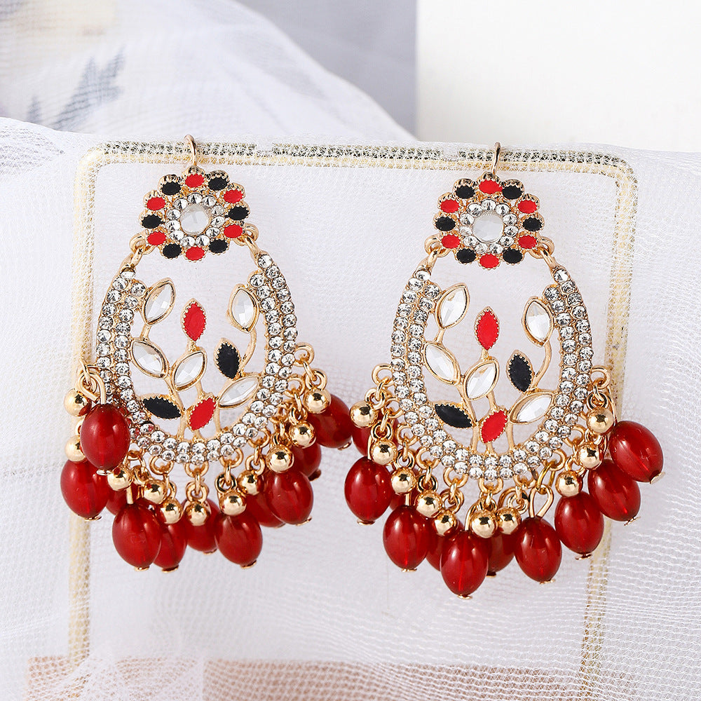 Alloy Bell Personality Wild Bohemian Exotic Rings