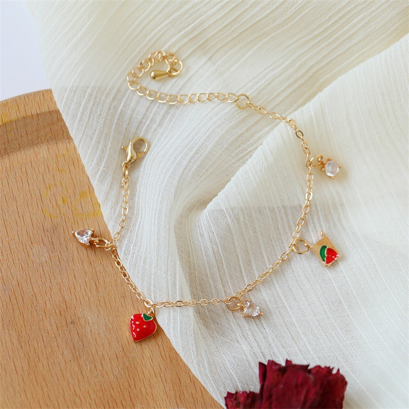 Women's Exaggerated Niche Alloy Fashion Personality Chain Bracelet