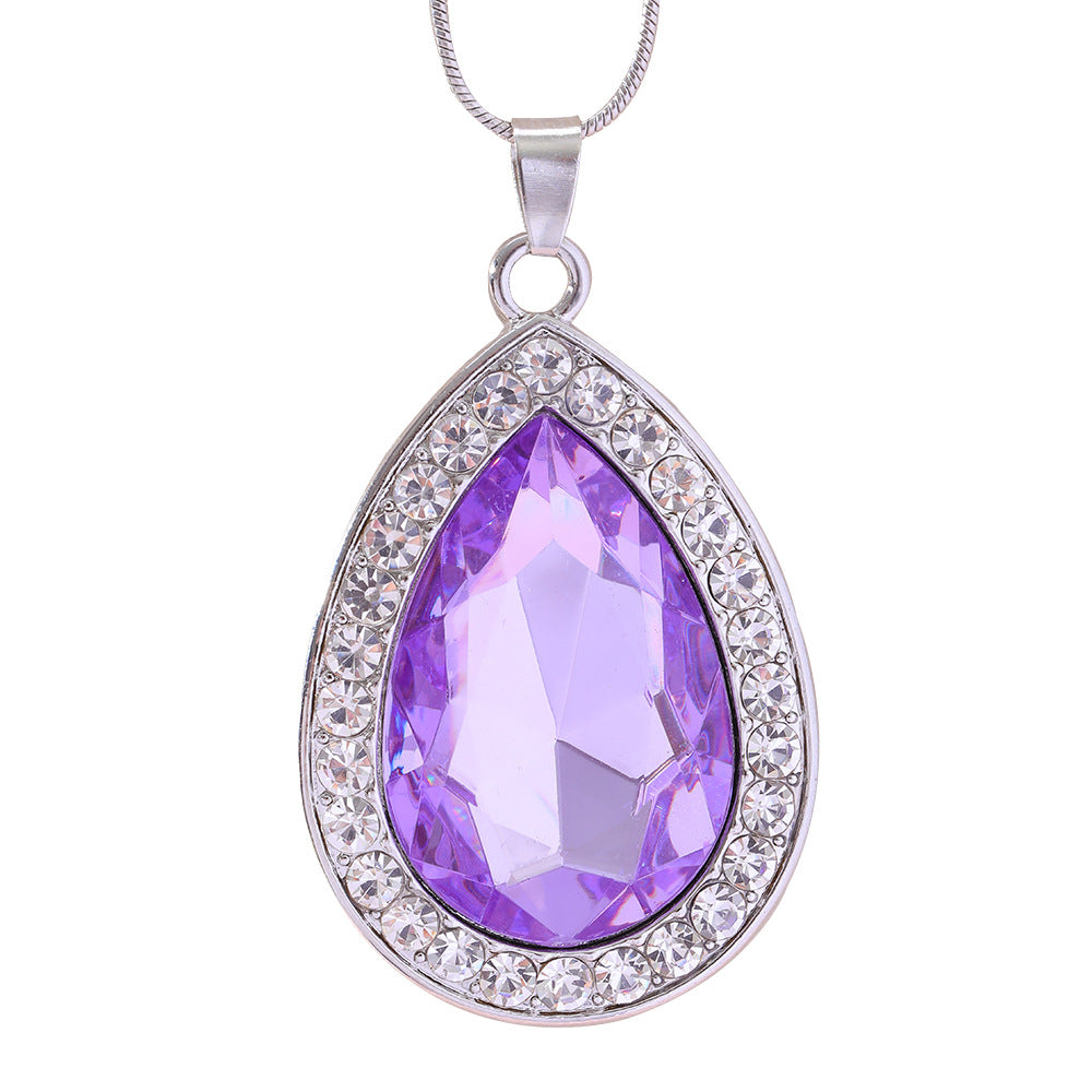 New Sophia Power Stone Princess Charm Necklaces