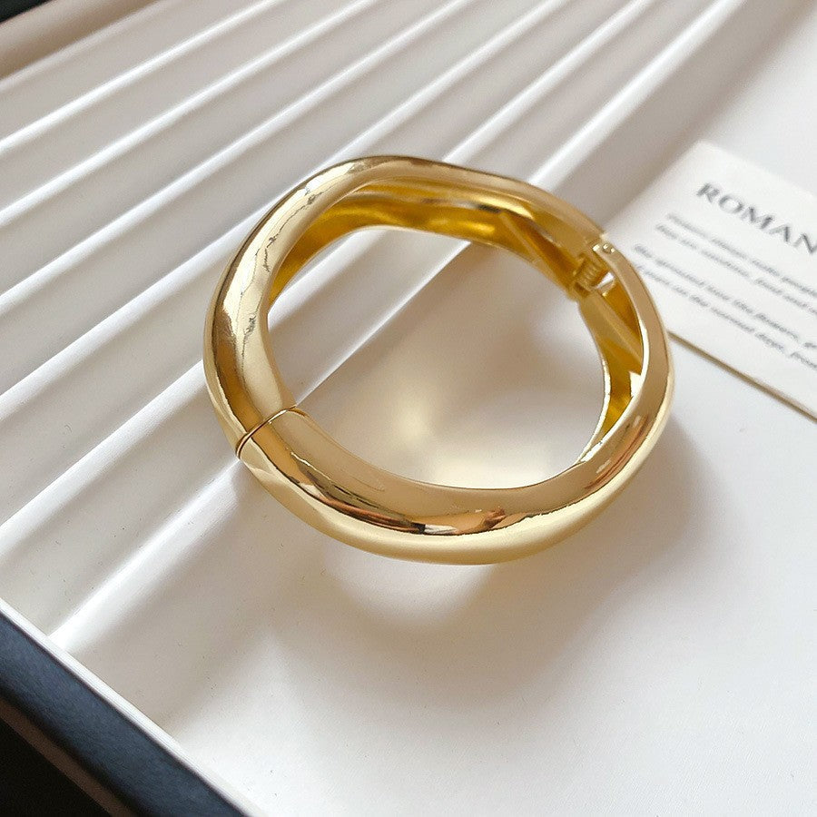 Acrylic Glossy Blooming Korean Style Simple Light Luxury Bracelet