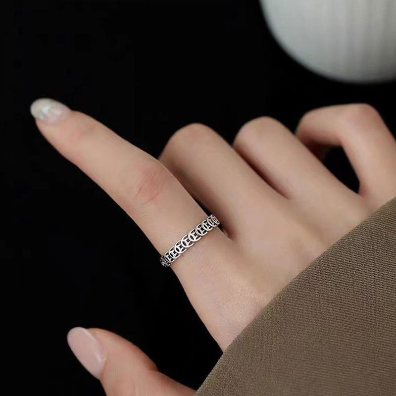 Fashion Wrap-around Open Money Drawing Luck Rings