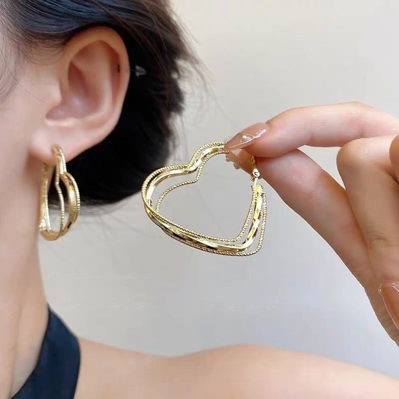 Women's Round High-grade Light Luxury Minority Design Tassel Earrings