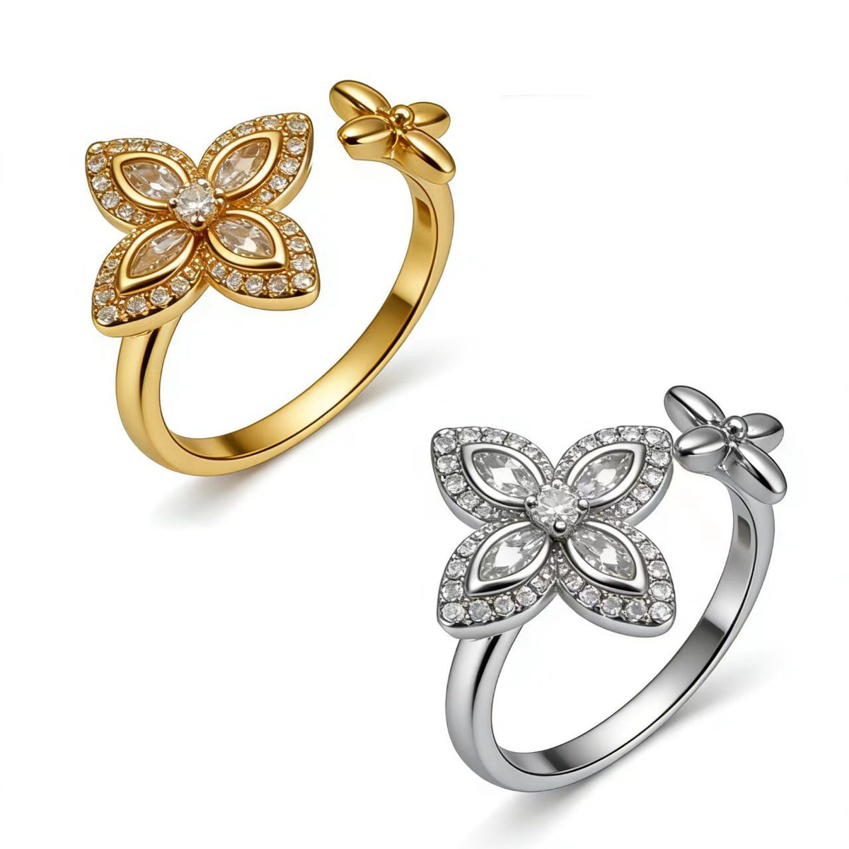 Open Light Luxury High-grade Exquisite Index Finger Elegant Casual Atmosphere Ring