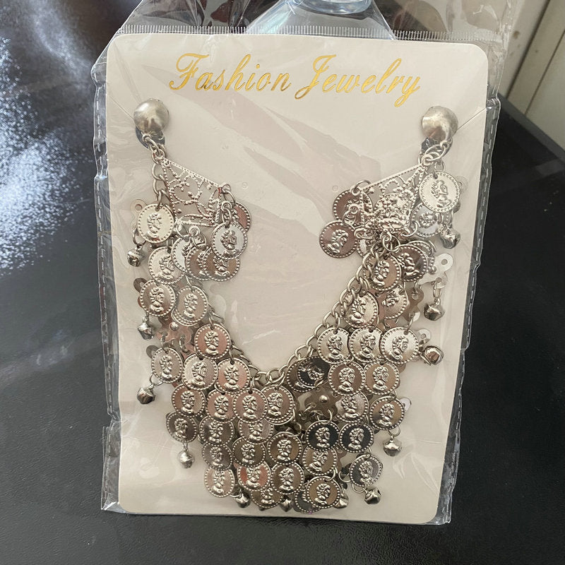 Performance Costume Belly Gold Beauty Head Hair Bracelets