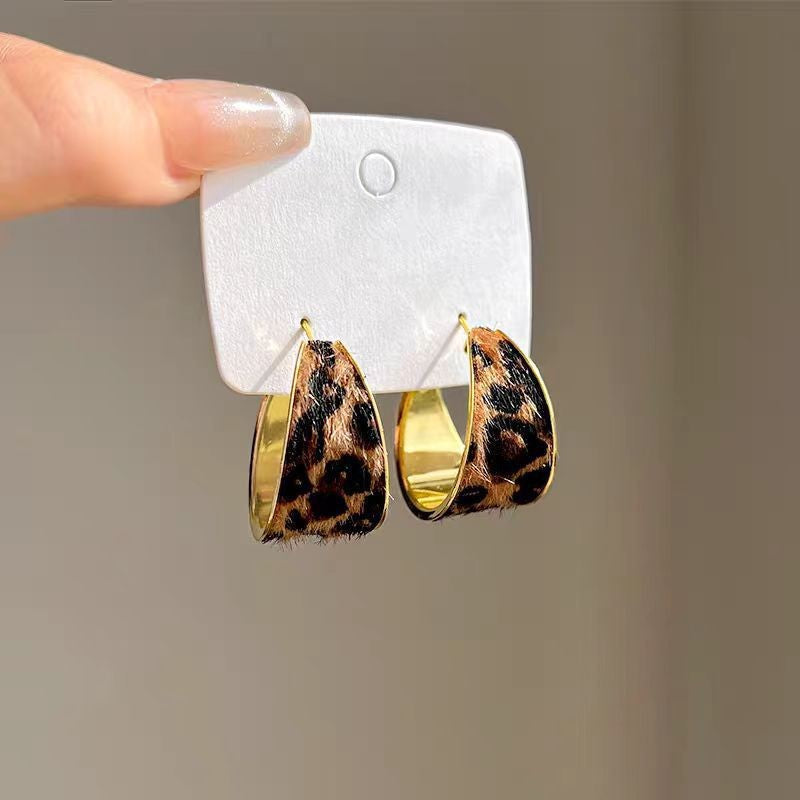 Women's Round High-grade Light Luxury Minority Design Tassel Earrings