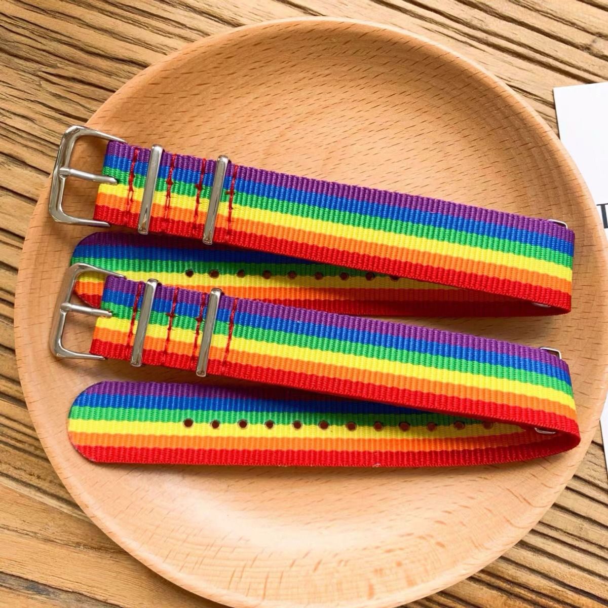 Rainbow Hand Strap Female Male Disco Jumping Cool Earth Elegant Bracelet