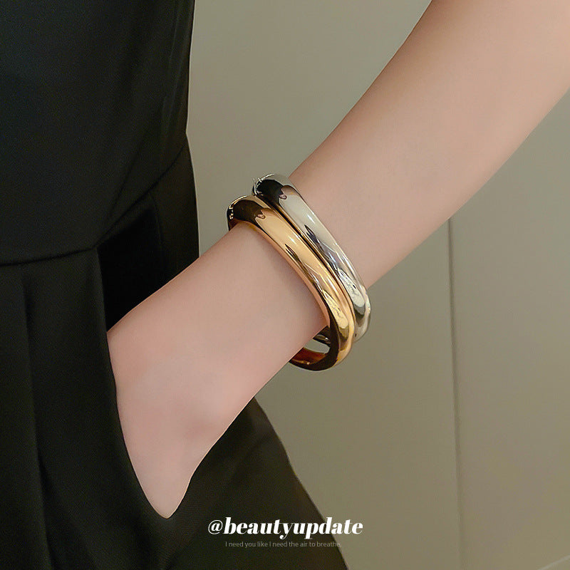 Glossy Simple Temperament Light Luxury Minority Bracelets