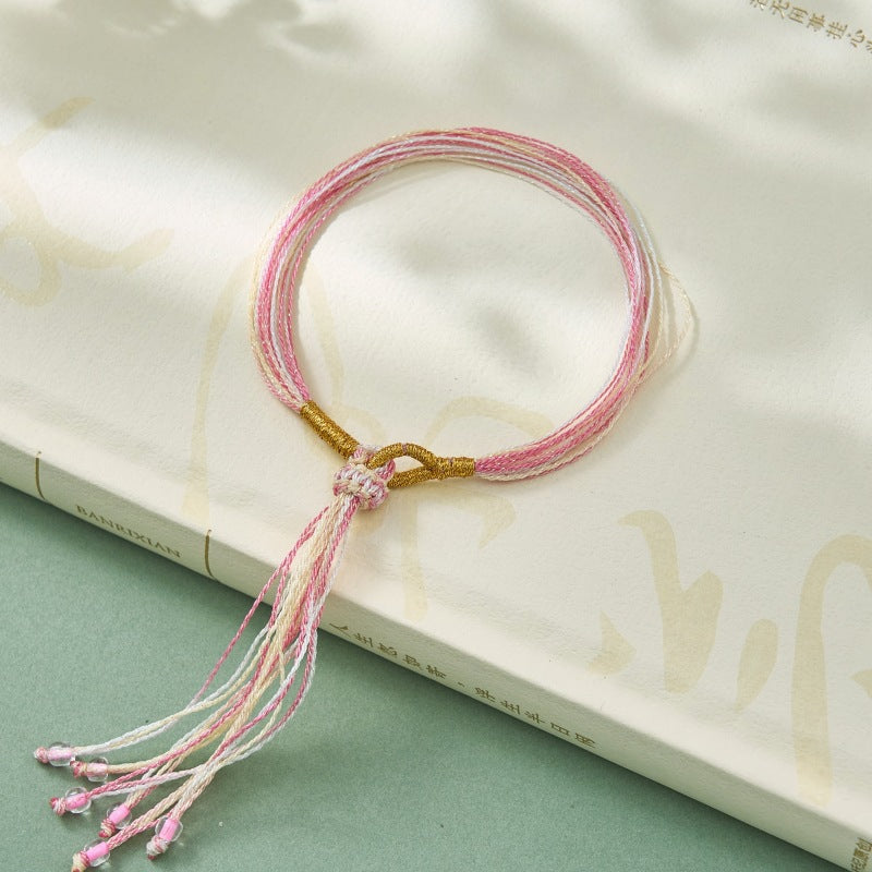 Children's Rope Dragon Boat Festival Hand-woven Magic Color Thousand Silk Long Bracelets
