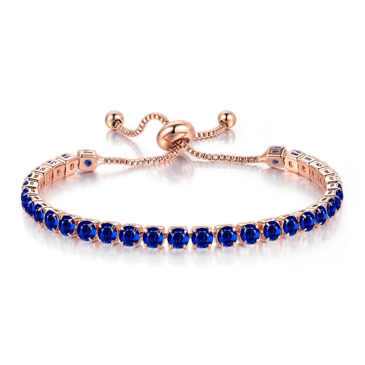 Full Diamond Adjustable Popular Round Zircon Bracelets