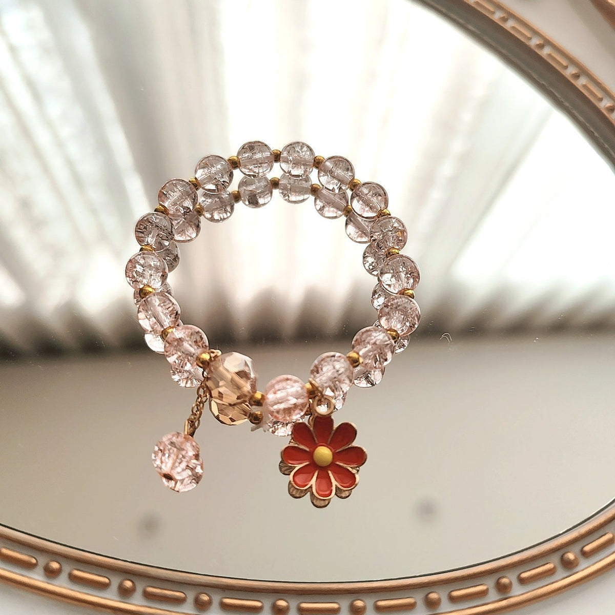 Women's Little Daisy Hot Flower High-grade Crystal Bracelet