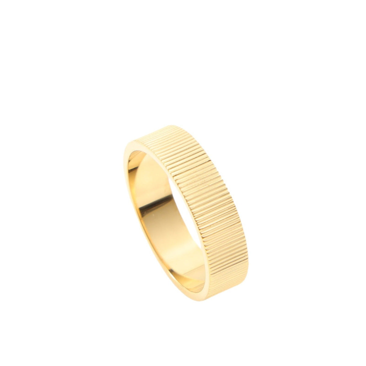 Dimmer Different Angles Brightness Titanium Steel Gold Rings