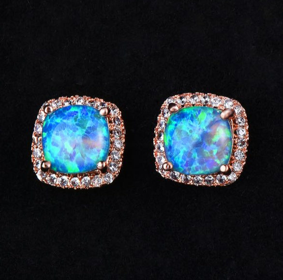 Korean Style Fashion Ear Clips Diamond Full Rhinestone Zircon Earrings