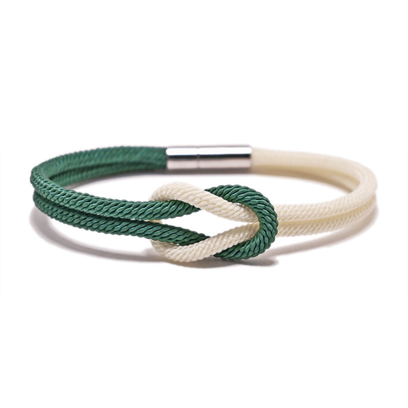Zhang Support Color Truelove Knot Milan Rope Carrying Strap Bracelet
