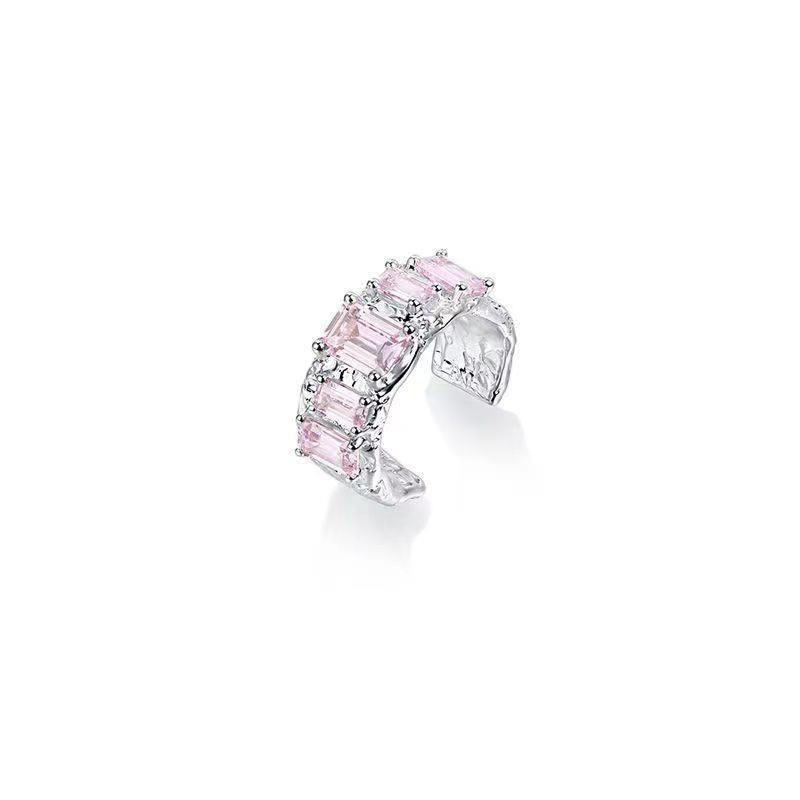 Graceful Versatile Opening Female Light Luxury Minority Design Sense Rings