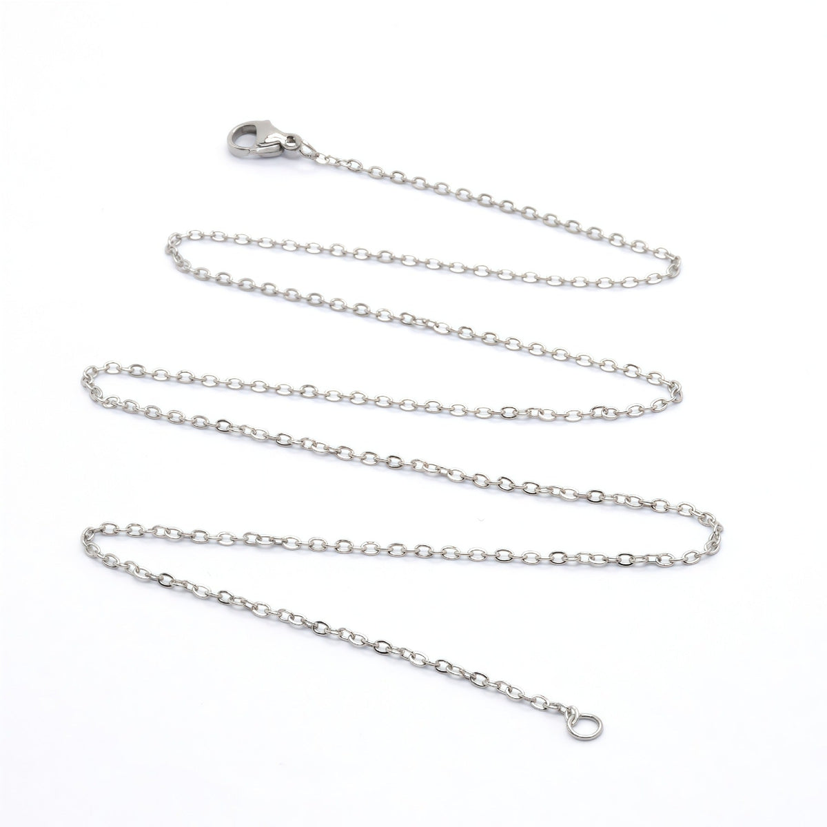 Korean Style Simple Cross Chain Clavicle Unisex Vacuum Necklaces