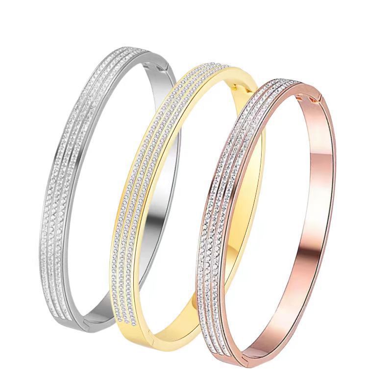 Women's Titanium Steel For High-grade Niche Stainless Bracelet