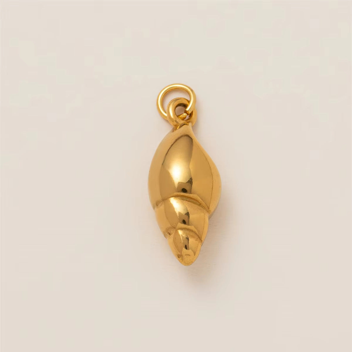 Stainless Steel Ocean Series Parts Furnace Vacuum Plating Gold Pendants