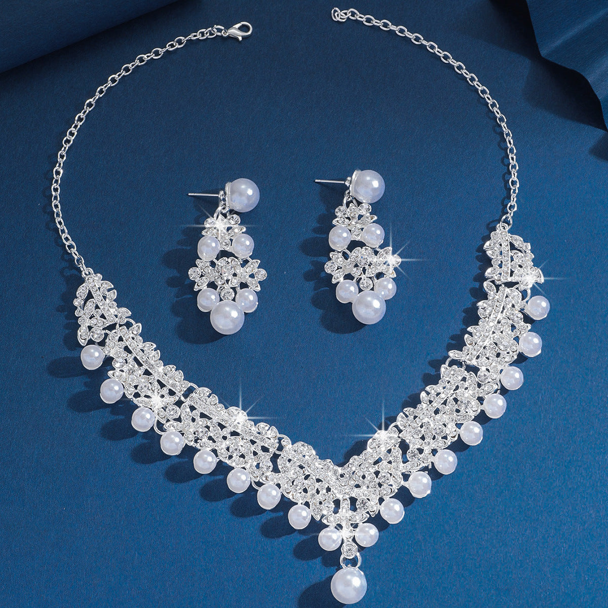 New Fashion Bridal Two-piece Elegant High-grade Jewelry Set