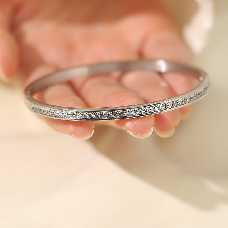 Women's Titanium Steel For High-grade Niche Stainless Bracelet