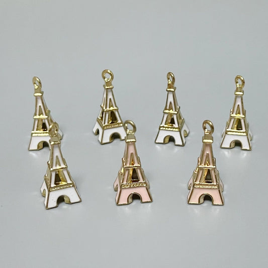 Alloy Iron Tower Dripping Handmade Material Earrings