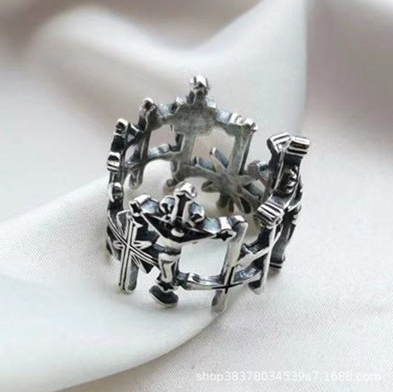 Women's & Men's Design Beast Pegasus Fashion Trend Gift For Ring