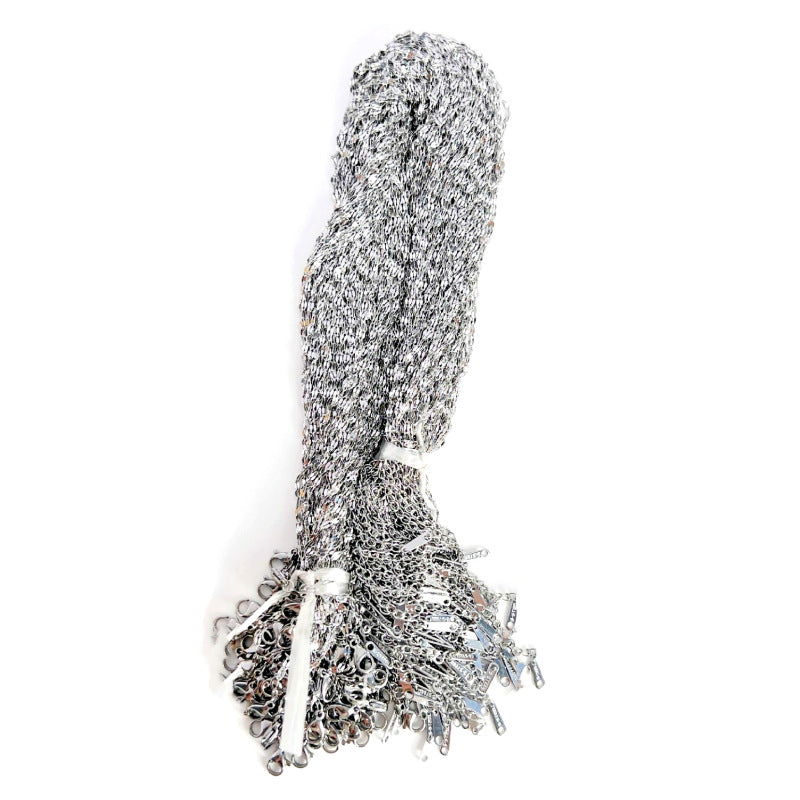 Source Stainless Steel Gold-plated Lip Chain Sweater Bare Clavicle Necklace