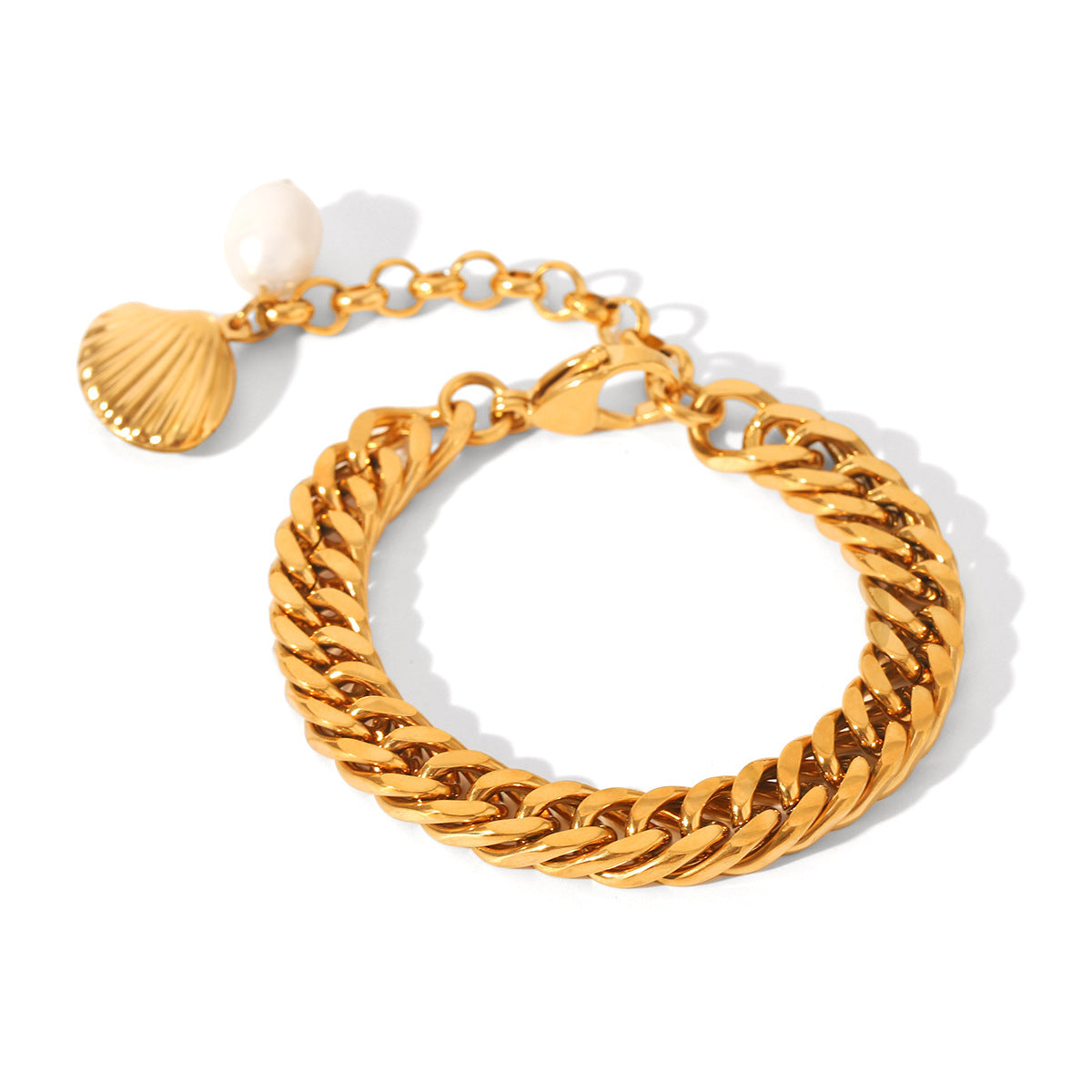 Hot Natural Freshwater Pearl Female Feel Figaro Bracelet