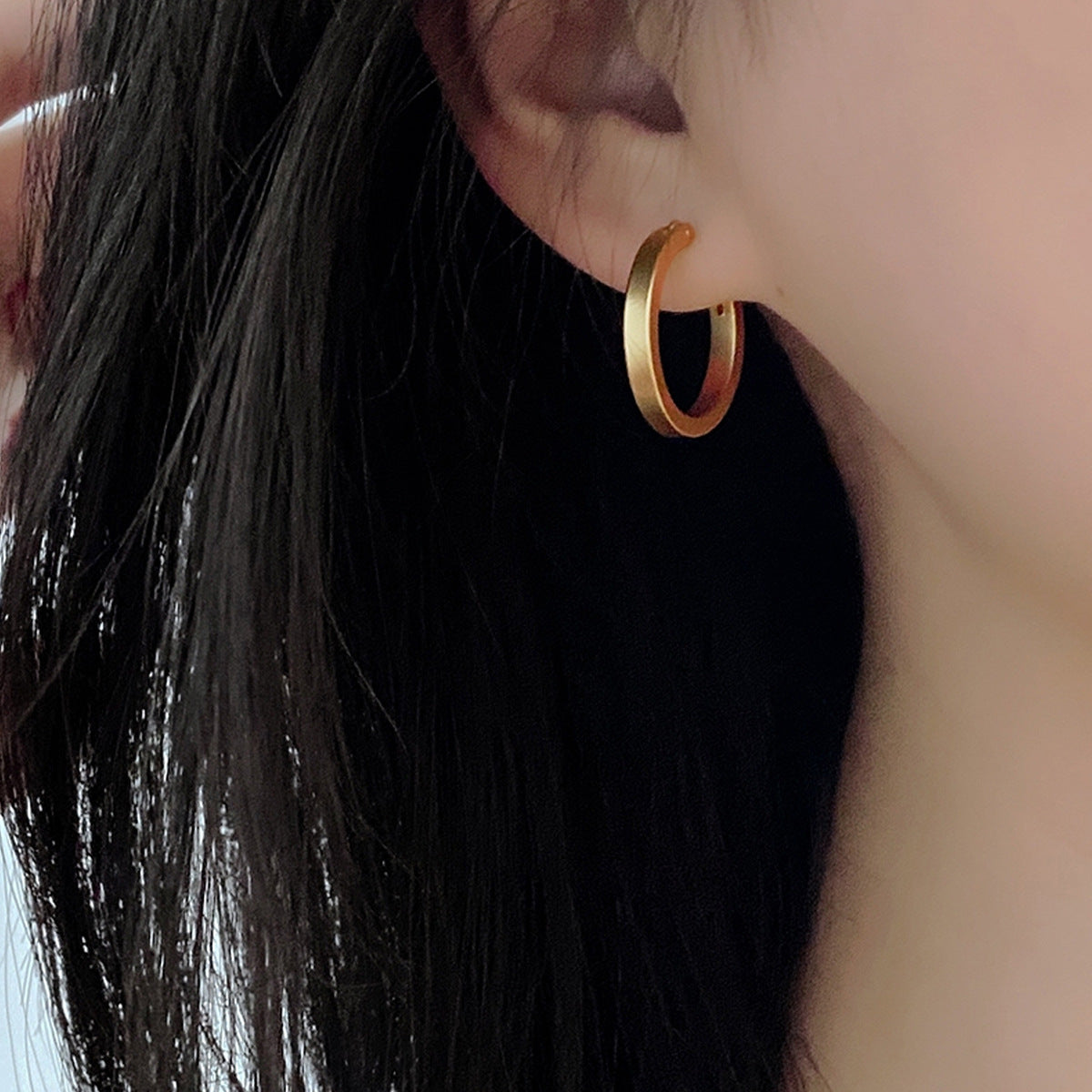 Simple Style Copper Material Personalized Classic Basic Earrings
