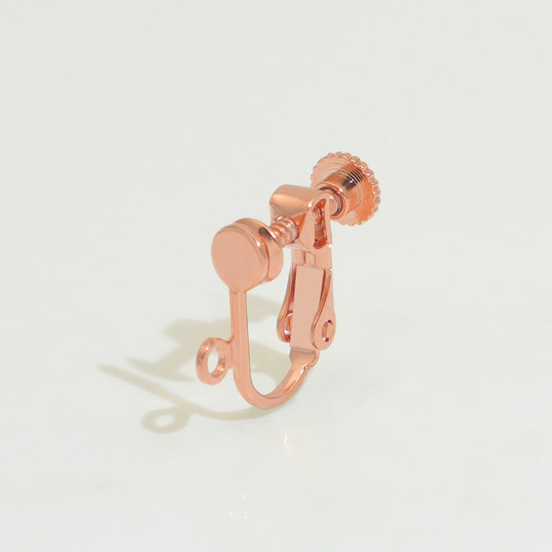 Screw Without Piercing Adjustable Spiral Hair Pin Ear Clip