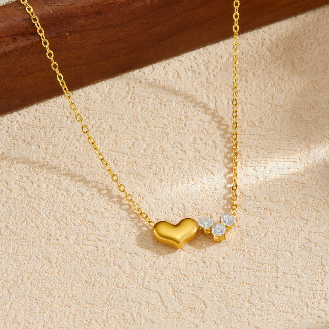Female Temperament Light Luxury High-grade Zircon Necklace