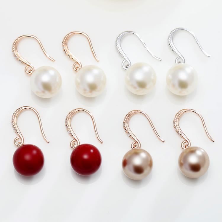 Pearl Female Trendy Long Temperament Western Earrings