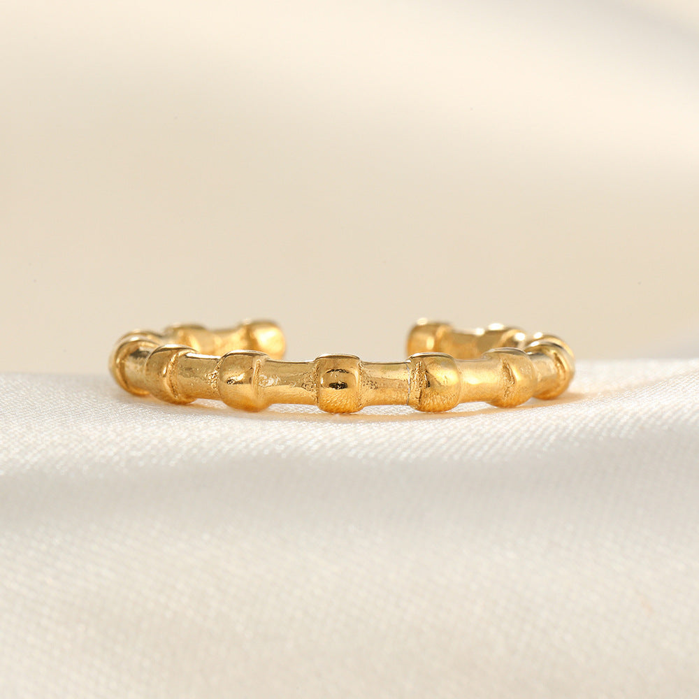 Women's Steel Good-looking Open Fashion Trendy Light Rings