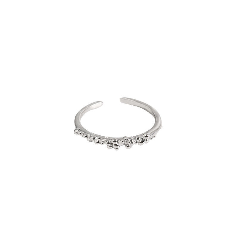 Graceful Versatile Opening Female Light Luxury Minority Design Sense Rings