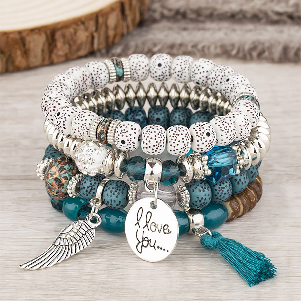 Women's Bohemian Creative Tassel Beaded Fashion Beads Bracelet