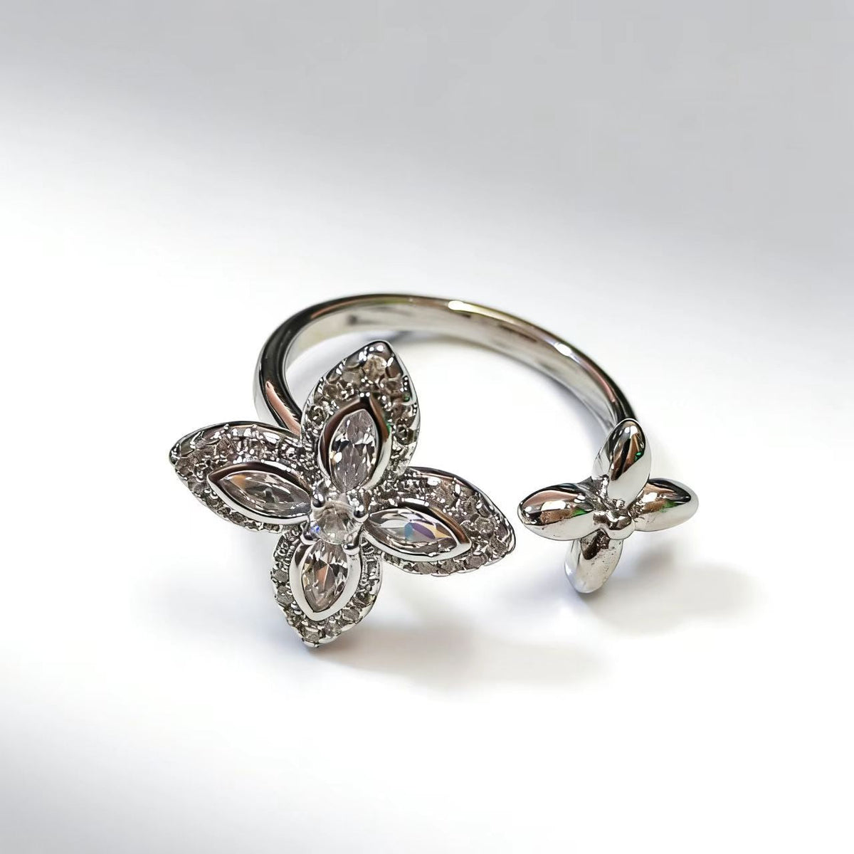 Open Light Luxury High-grade Exquisite Index Finger Elegant Casual Atmosphere Ring