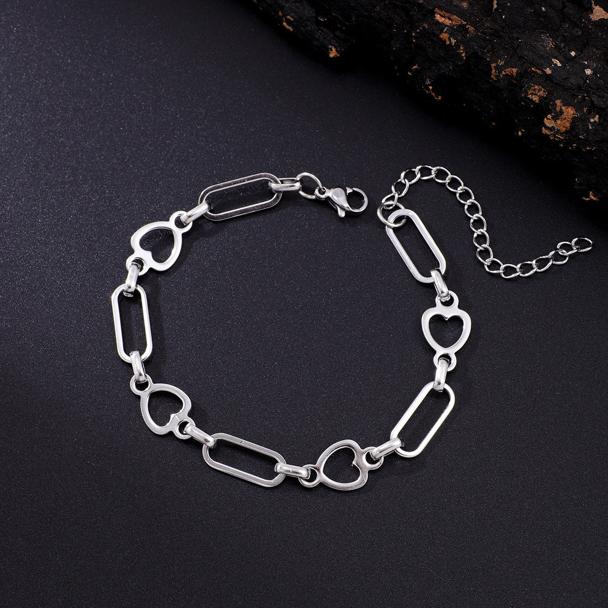 Women's & Men's Retro Stainless Steel Hip Hop Cuban Bracelet