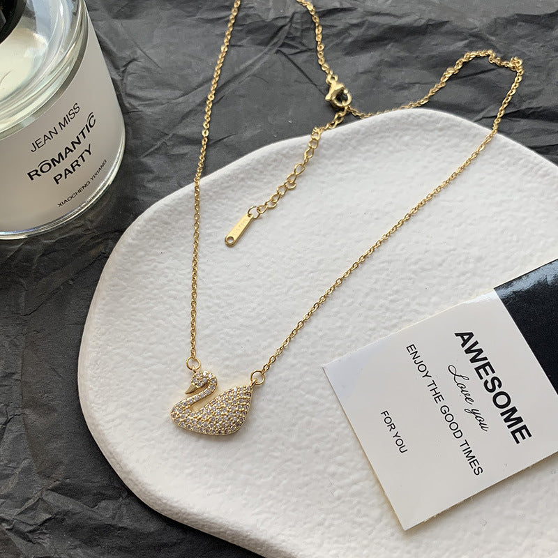 Nail Female Titanium Steel Rose Gold Necklaces
