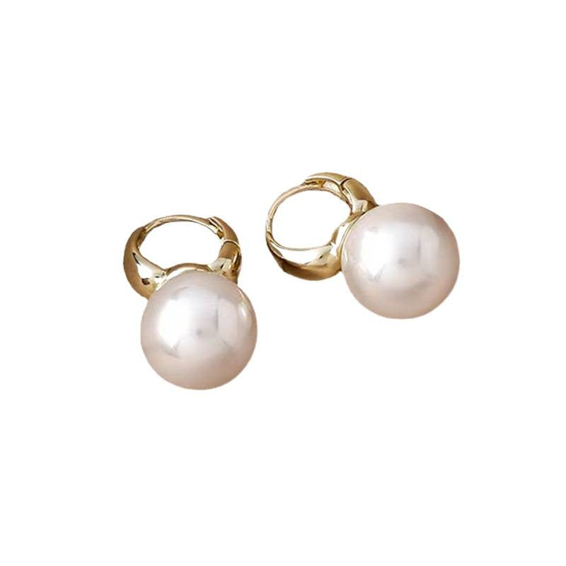 Mermaid Pearl French Style Geometric Light Luxury Earrings