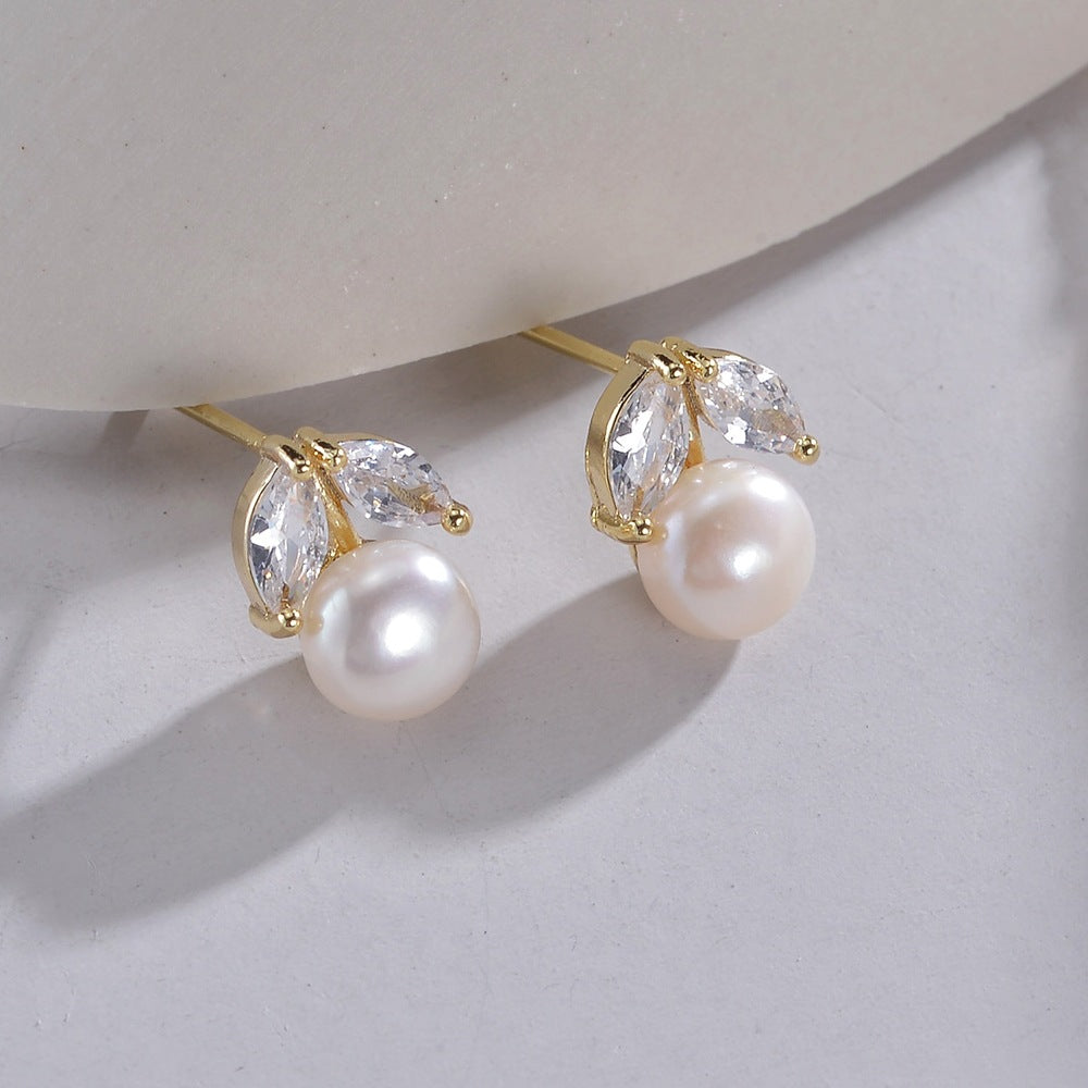 Sense Light Luxury Temperament Sterling Sier Needle Ear Clip