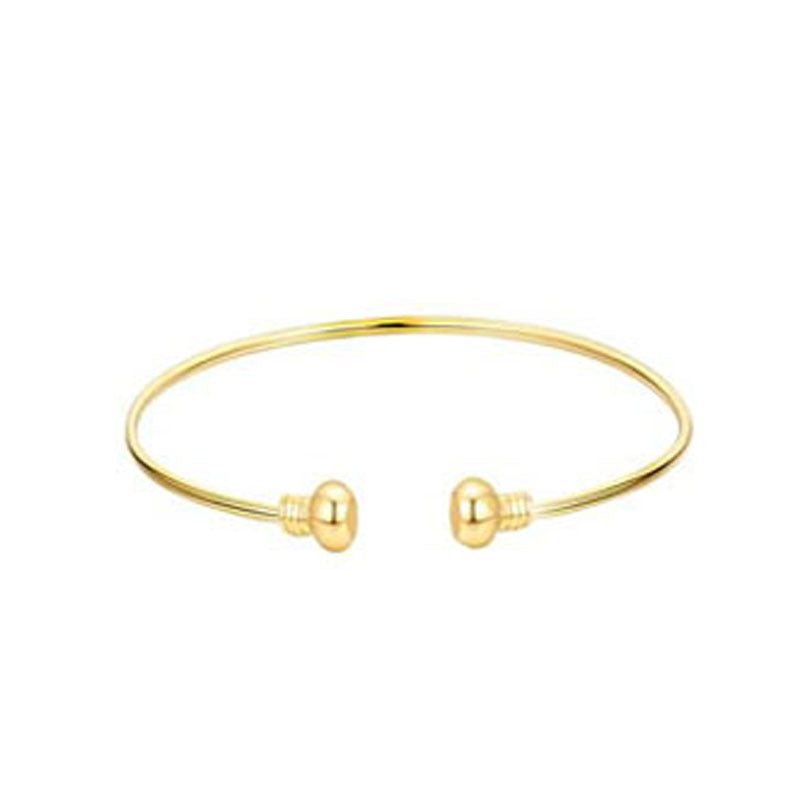 Geometric Metal Armband Exaggerated Personalized Leaf Bracelet