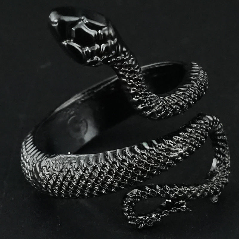 Cold Personality Dark Fashion Trendy Paint Rings