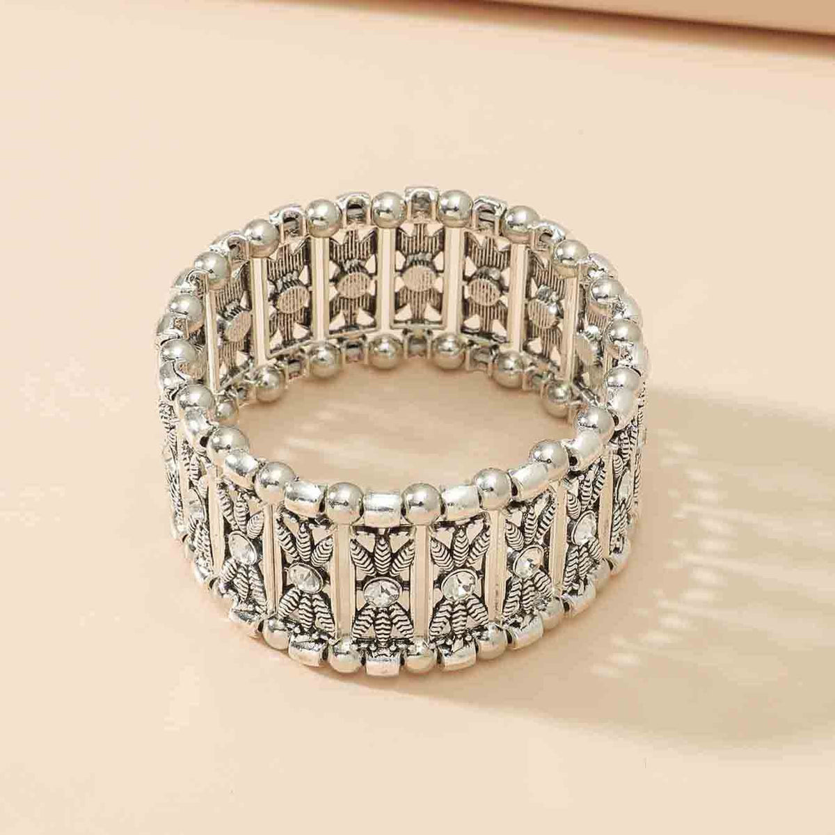 Style Personality Retro Alloy Turquoise Stretch Bracelets