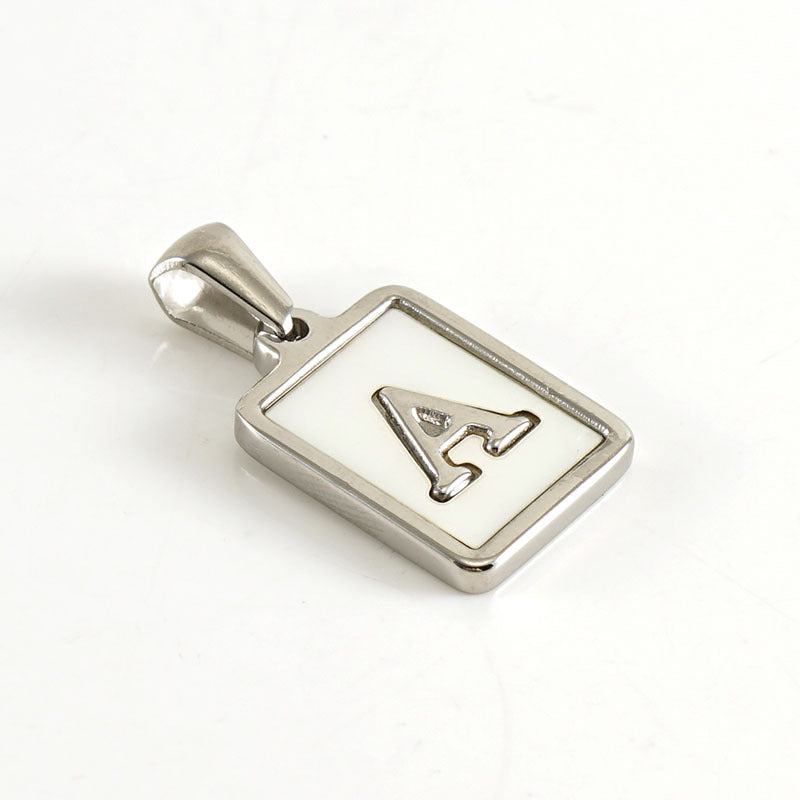 Women's Stainless Steel English Letter Fashion Personality Commute Pendants