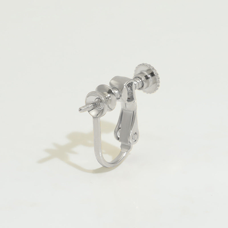 Screw Without Piercing Adjustable Spiral Hair Pin Ear Clip