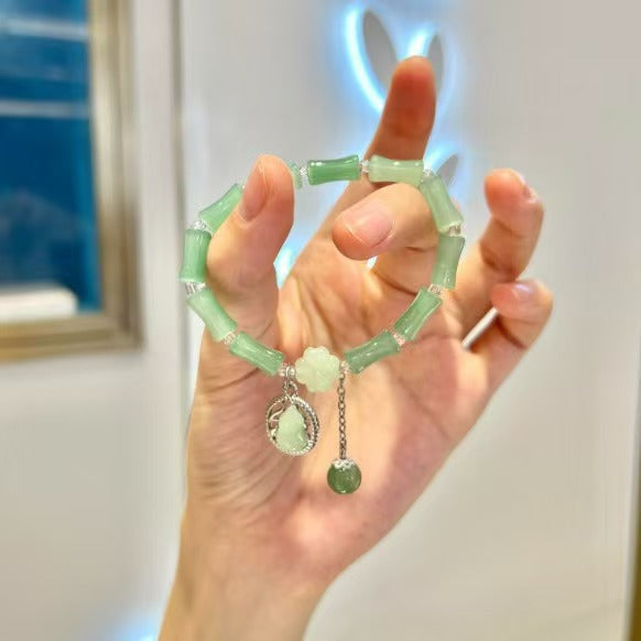 Style Chinese Imitation Aventurine Festival High Blessing Pendants