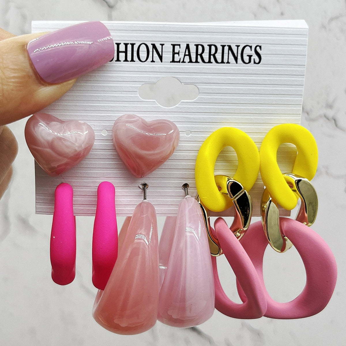 Women's French Retro Circle Pearl For Stud Earrings