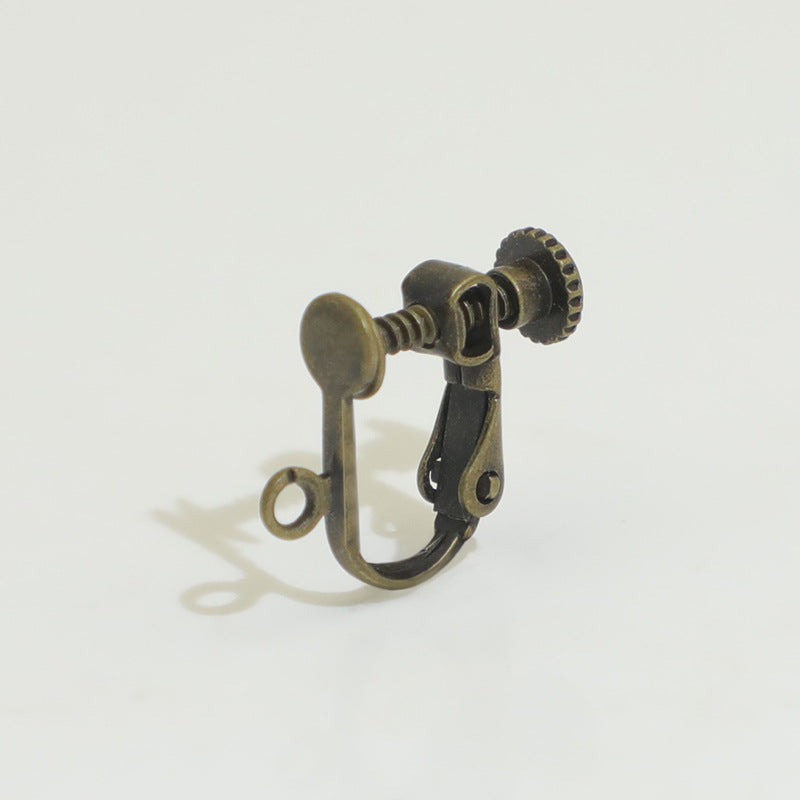 Screw Without Piercing Adjustable Spiral Hair Pin Ear Clip