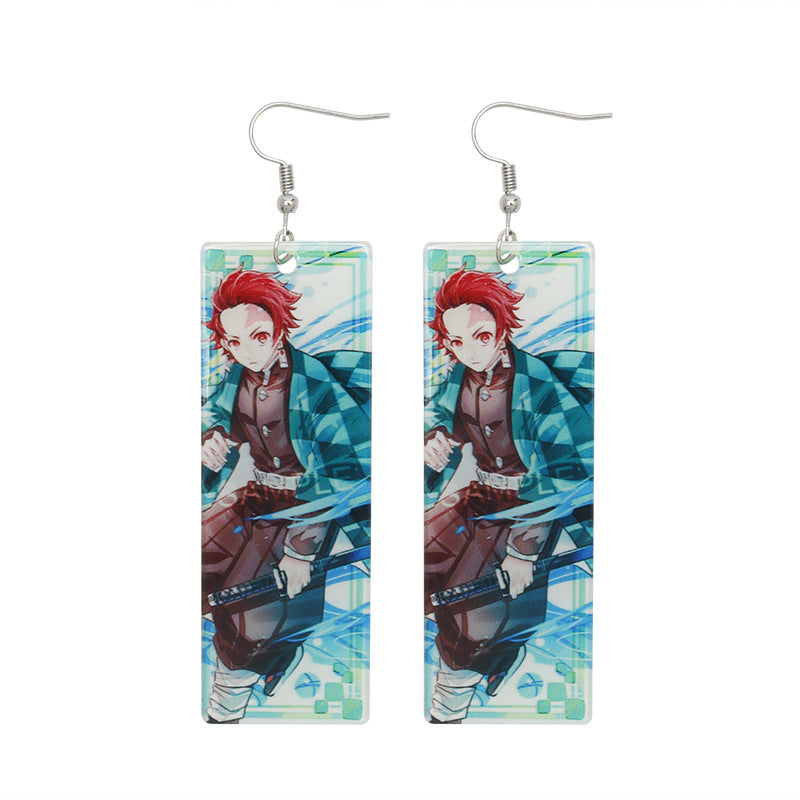 Anime Peripheral No Stove Door Ear Clip Rings